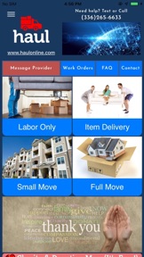 Haul: Labor, Delivery, Moving screenshot