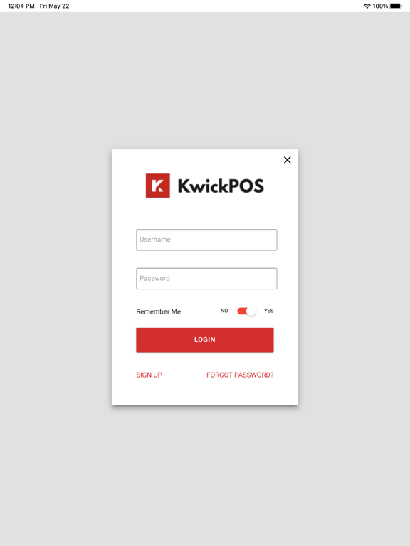 KwickVIEW iPad screenshot 1 - Business app