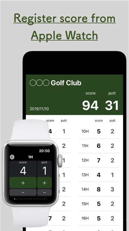 Golf Score Count