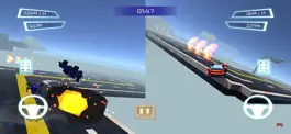 Game screenshot 双人赛车3D跑车版-双人同屏竞速赛车游戏 apk