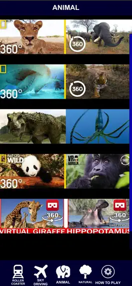 Game screenshot VR 360 Roller Coaster Video HD hack