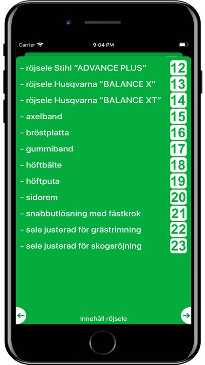 Röjsåg RA1 Skyddsutrustning