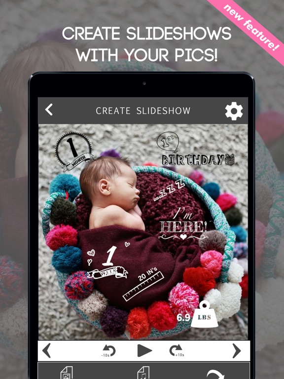 Screenshot #2 for Baby Photo Editor Sticker Pics