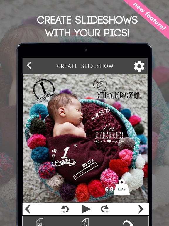 Screenshot #5 pour Baby Photo Editor Sticker Pics