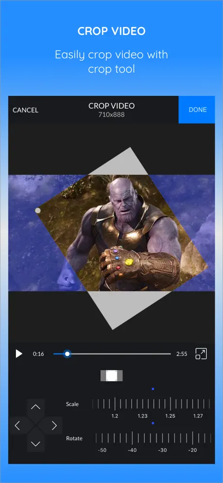 CrVid - Great video editor!