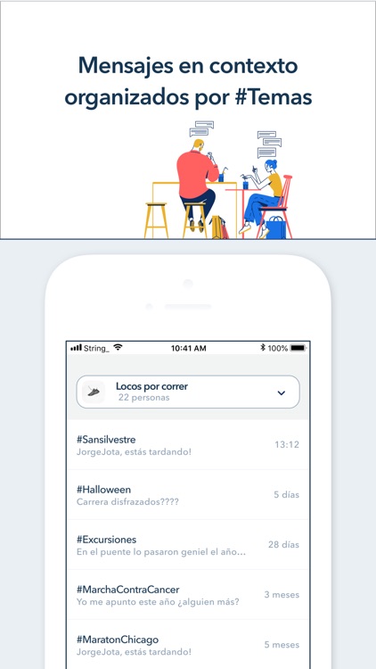 Tach - Mensajería para grupos