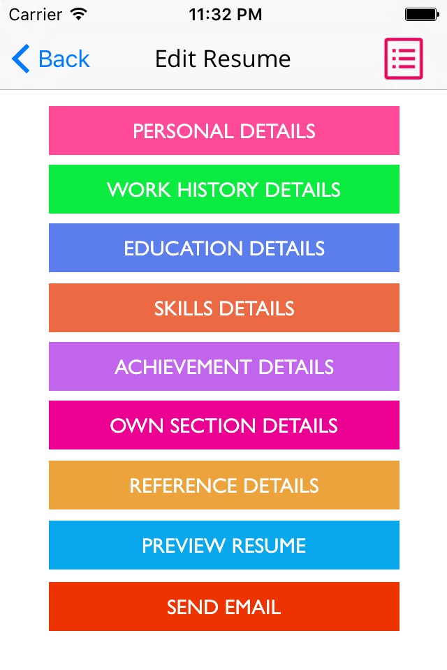 Resume Builder - CV Maker screenshot 3