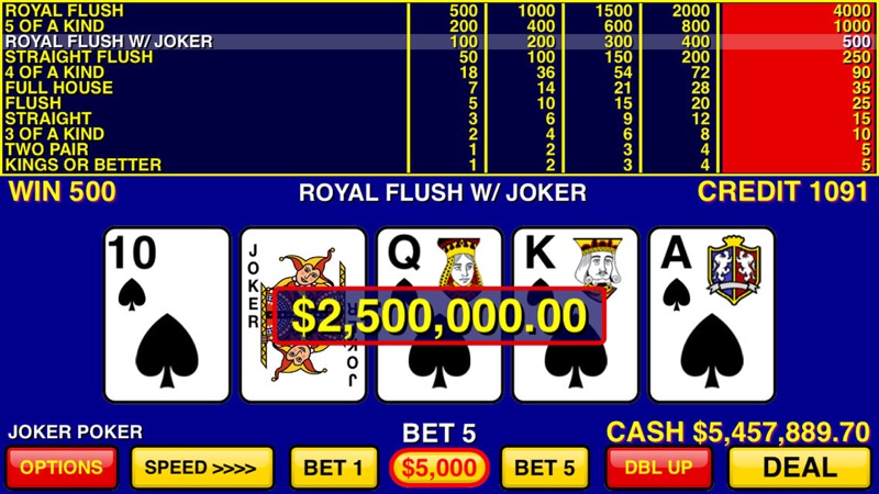 Video Poker Games screenshot 5