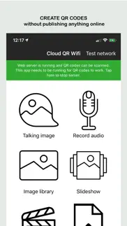 cloud qr wifi education iphone screenshot 1