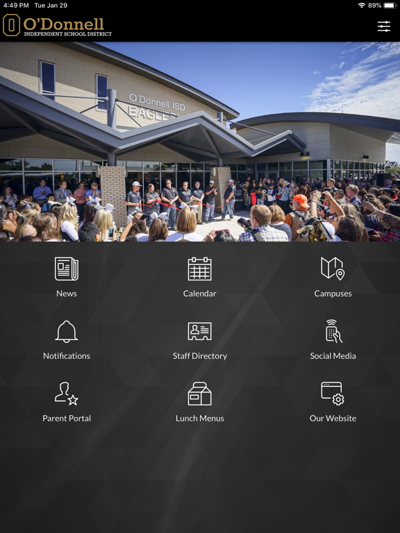 O'Donnell ISD iPad screenshot 2 - Education app