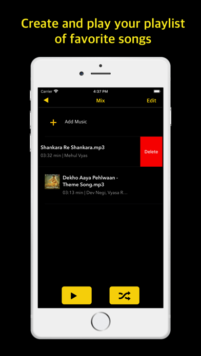 MusicMix - ringtone maker Screenshot