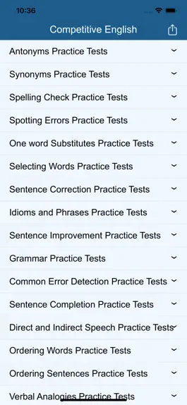 Game screenshot English Practice Tests mod apk