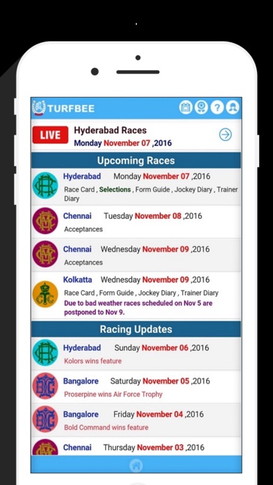 TurfBee app screenshot