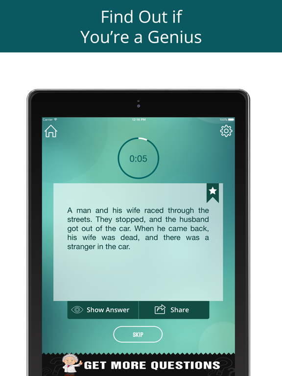 Screenshot #5 pour Brain Teasers - Thinking Games