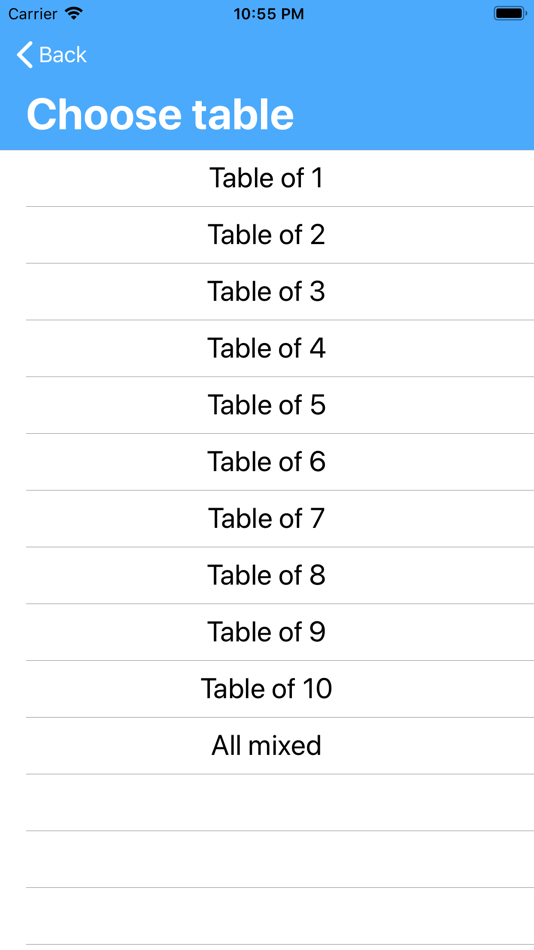 #2. Mes Tables (iOS) By: Nicolas GAILLET