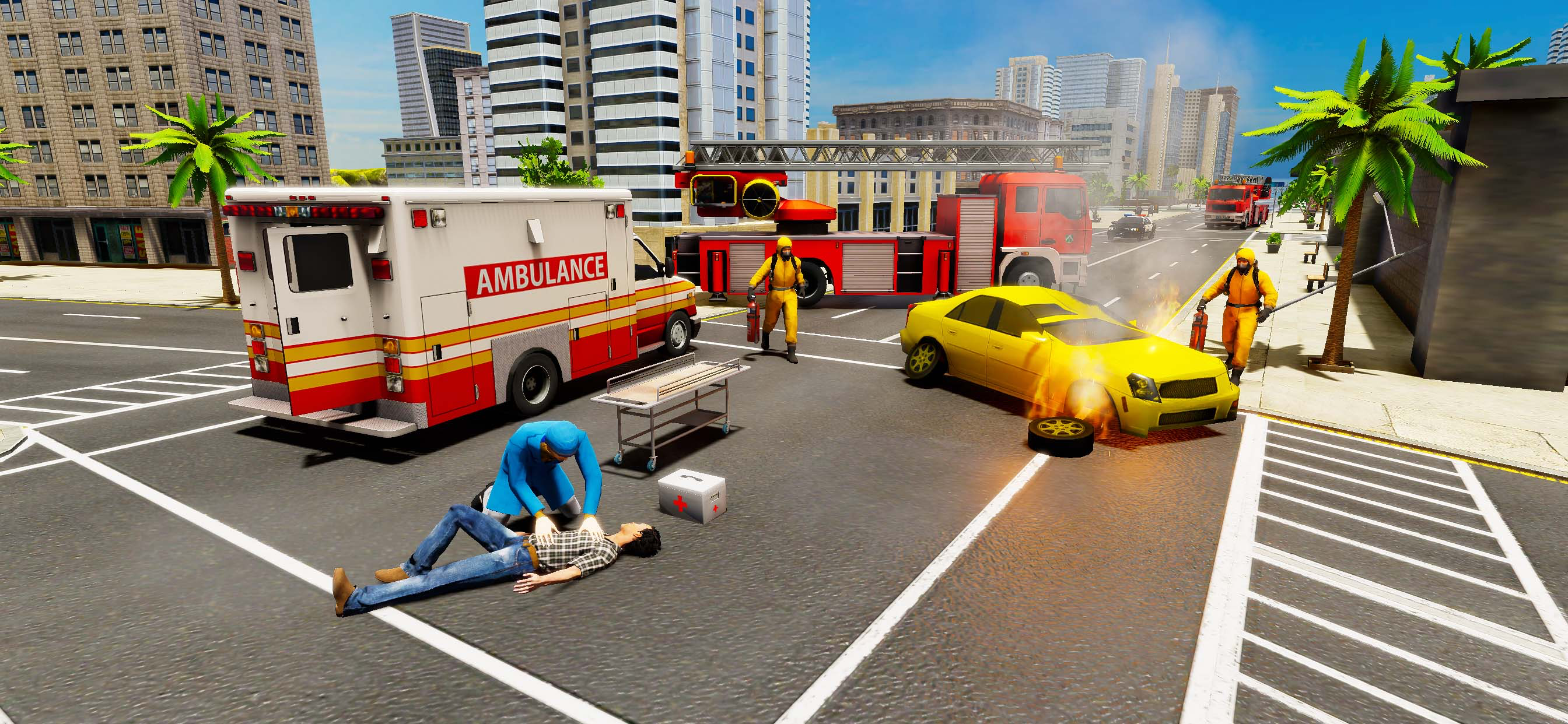 911 Emergency Rescue Sim RPG