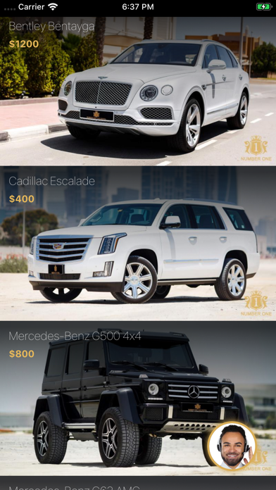 Screenshot #2 pour Dubai Cars Rental