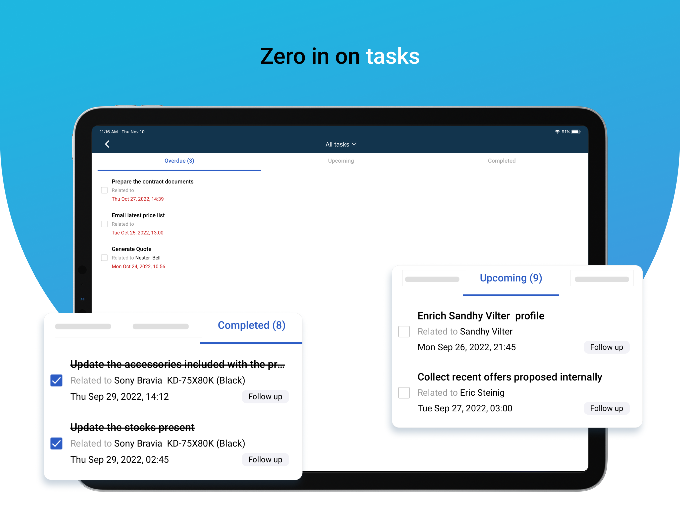 Freshsales screenshot 10