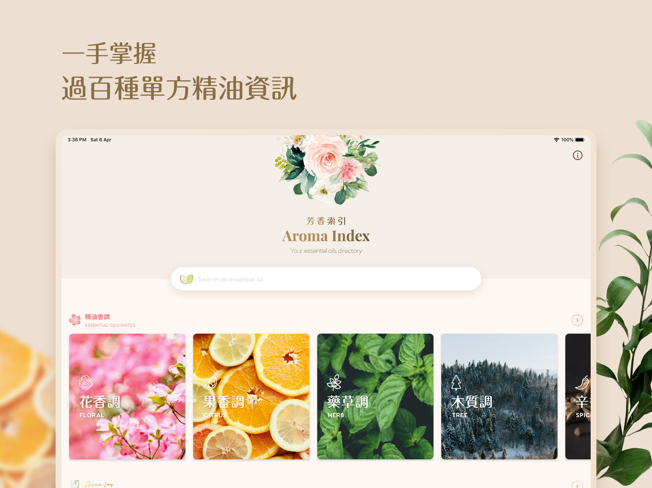 芳香索引 Aroma Index