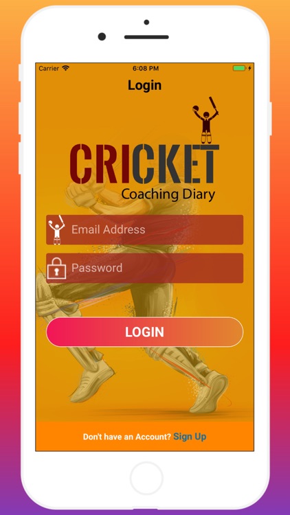 Cricket Coaching Diary