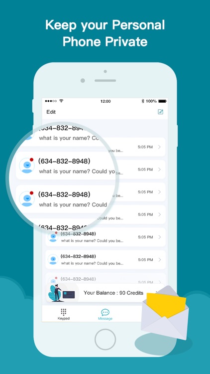 Phone number line : Text+Call screenshot-3
