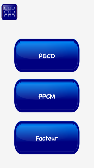 Screenshot #1 pour Calcul PPCM PGCD Facteur
