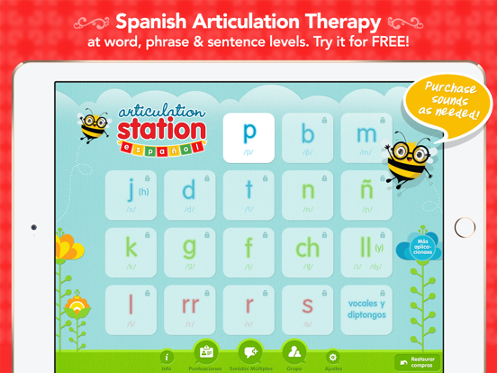 Screenshot #1 for Articulation Station Español