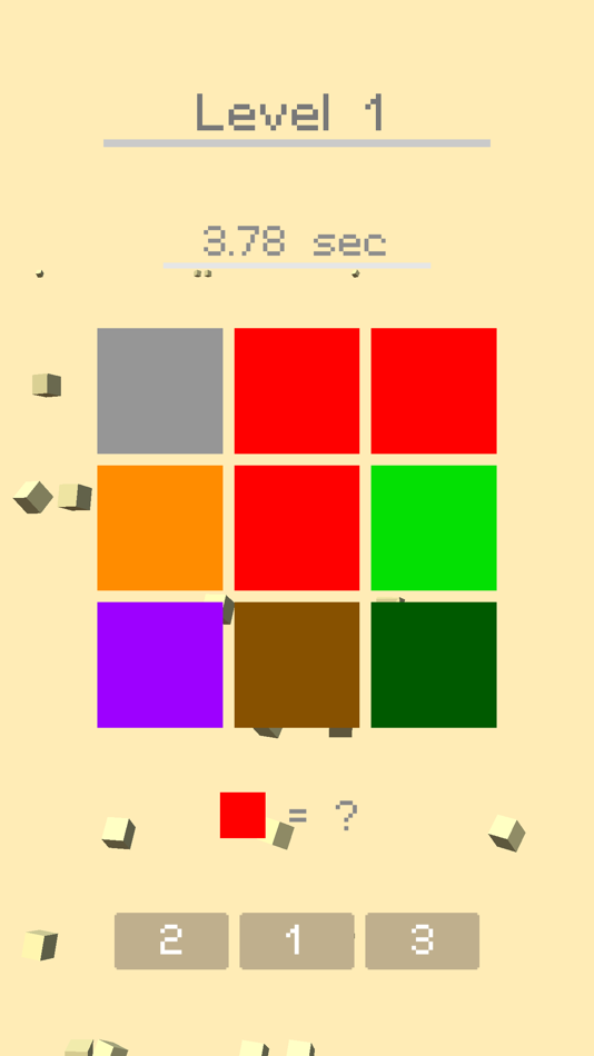 #1. Colors Puzzle: Arcade Game (iOS) Podle: Thanitsak Leuangsupornpong