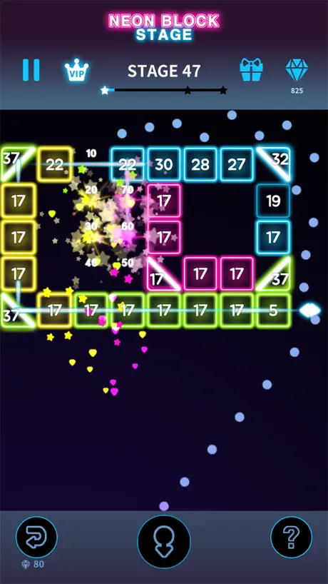 Bricks Breaker Neon 9