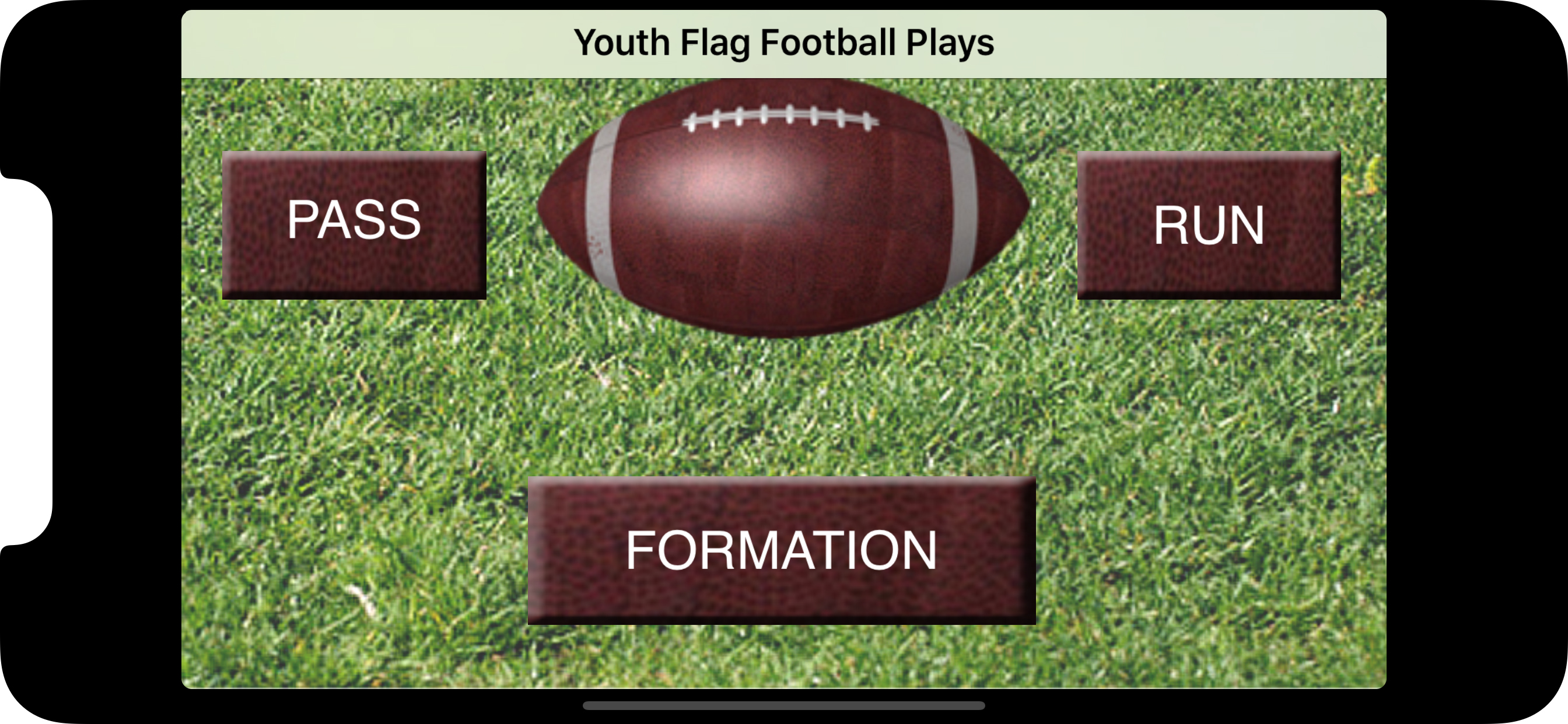 Youth Flag Football Plays