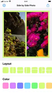 side by side photo editor grid iphone bildschirmfoto 3