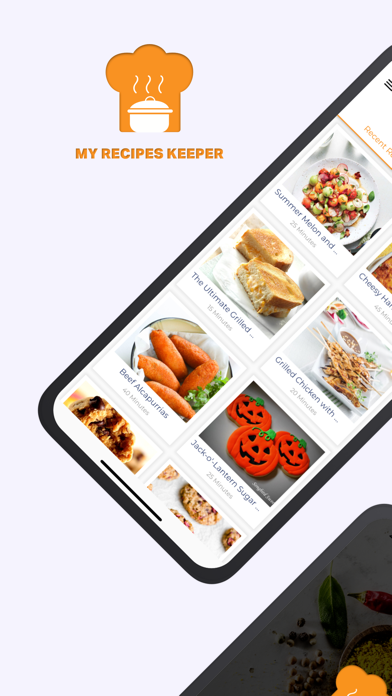 Screenshot #1 pour My Recipes Keeper