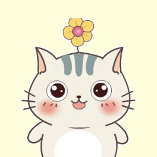 Flower cat