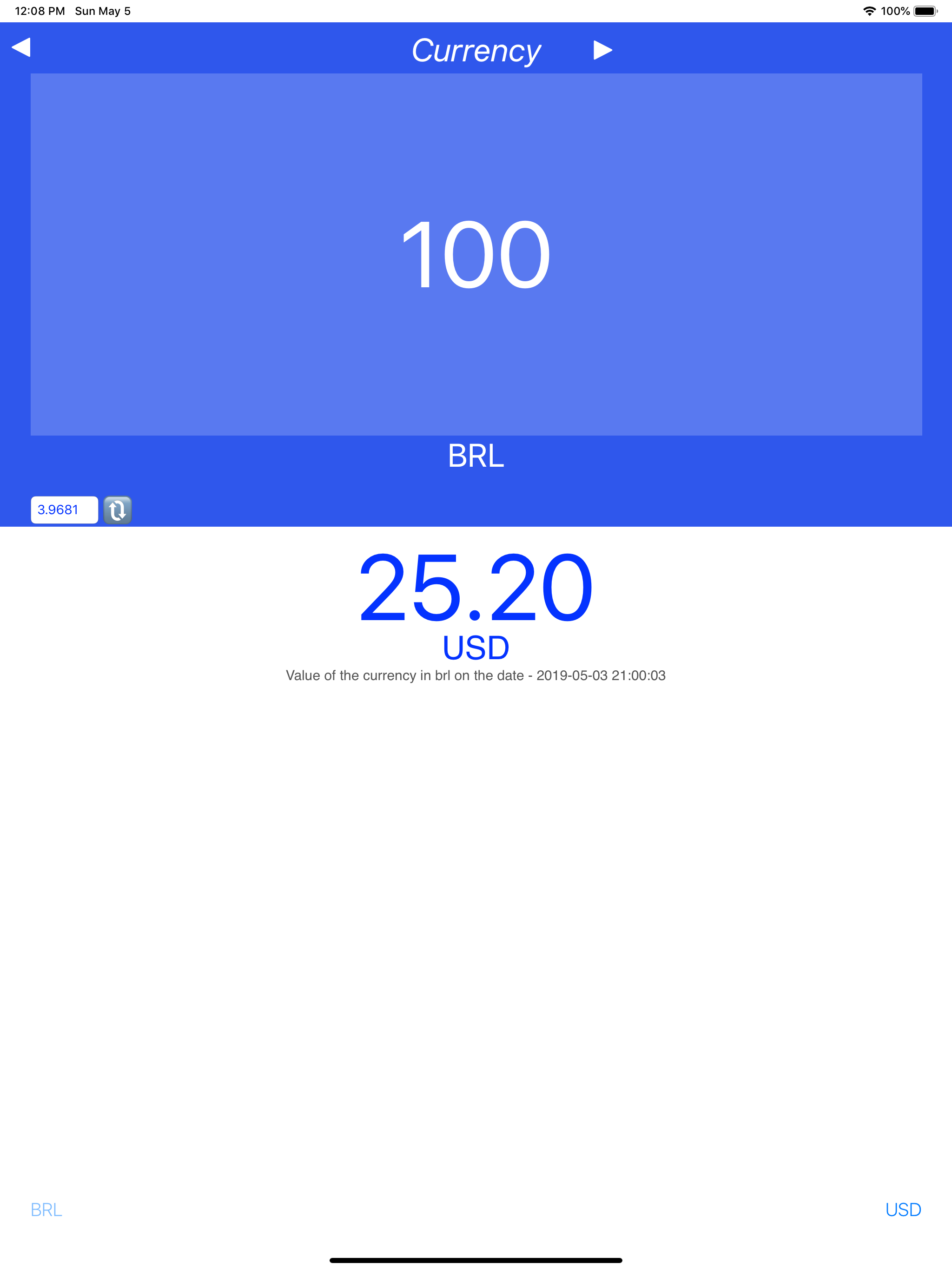 BRL to USD measures screenshot 11