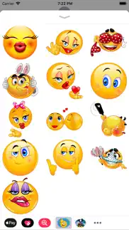 How to cancel & delete rude emoji stickers 4