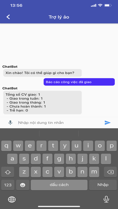 Giao Viec Screenshot