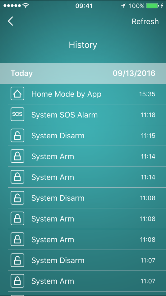 #4. AW1 Alarm (iOS) 由: Chuango Security Technology Corporation