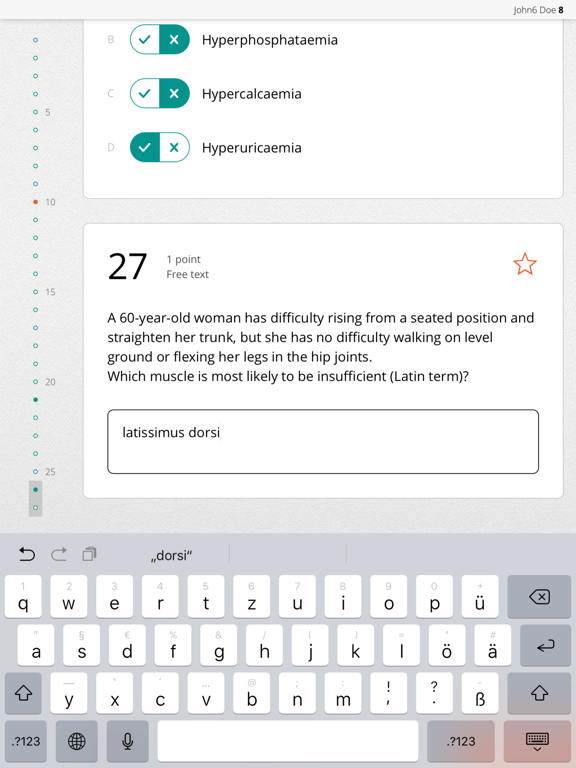 Screenshot #6 pour Measured Examinator