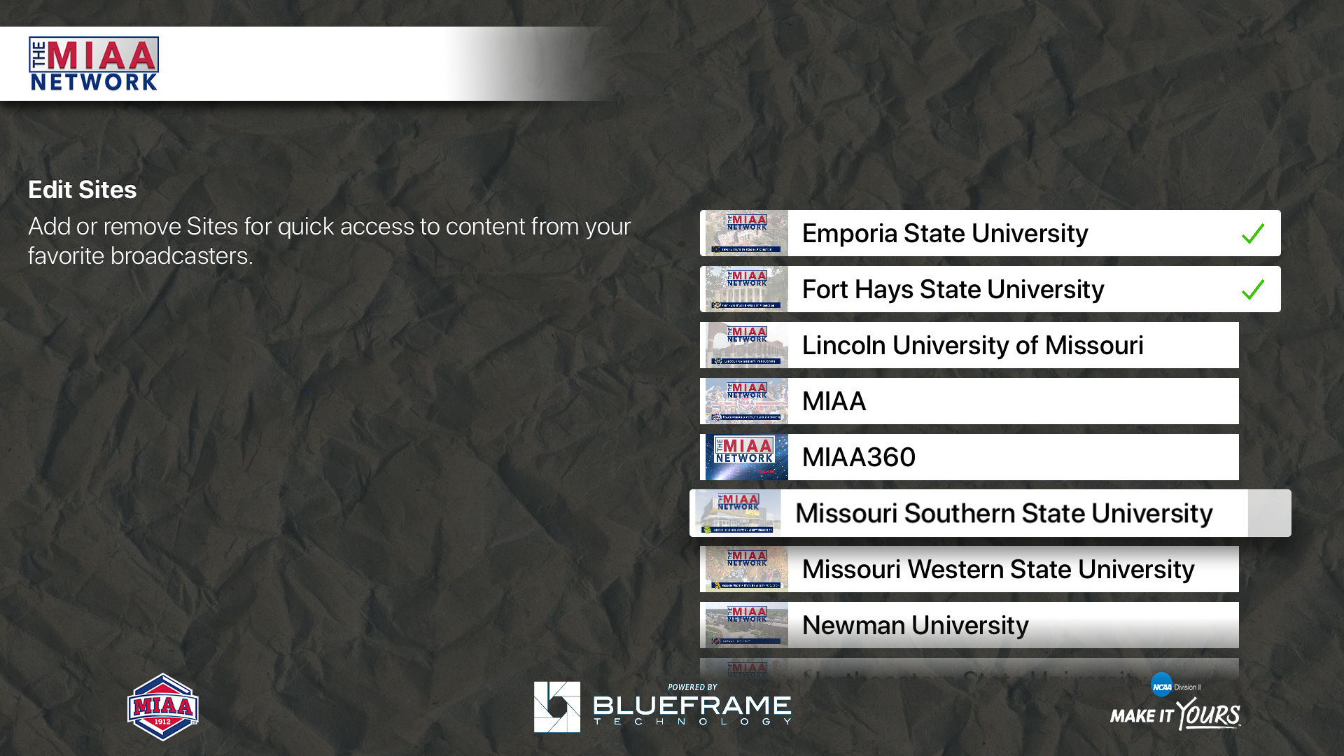 MIAA Network