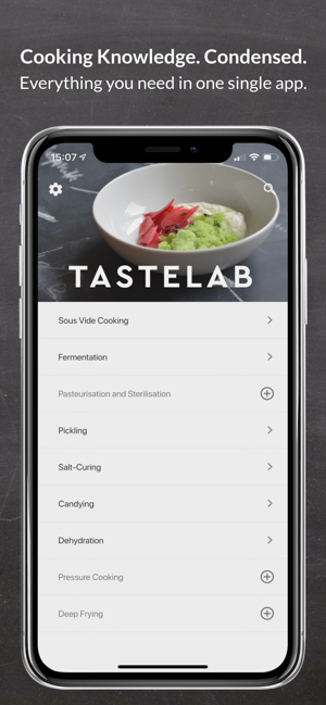 Tastelab: Cooking Knowledge