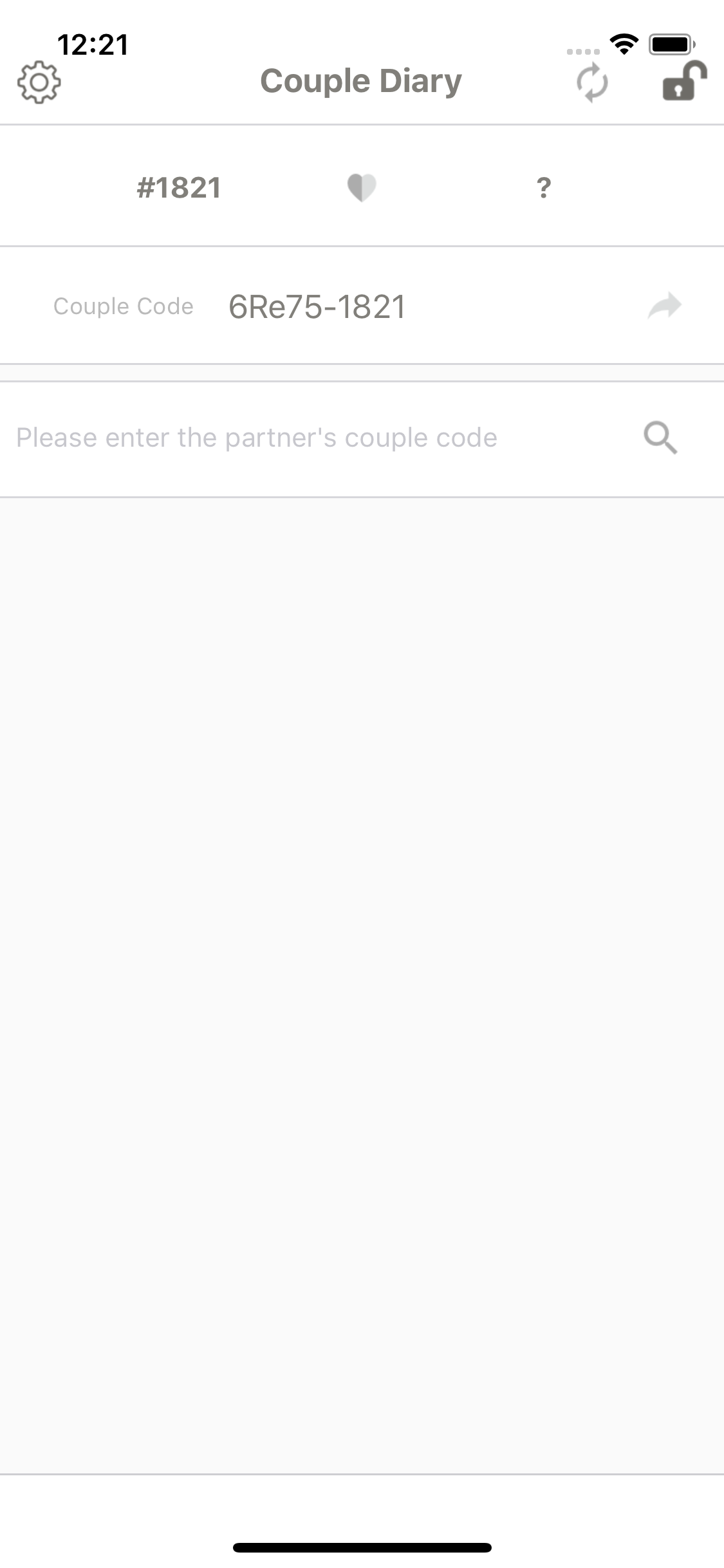 Couple Diary screenshot 3