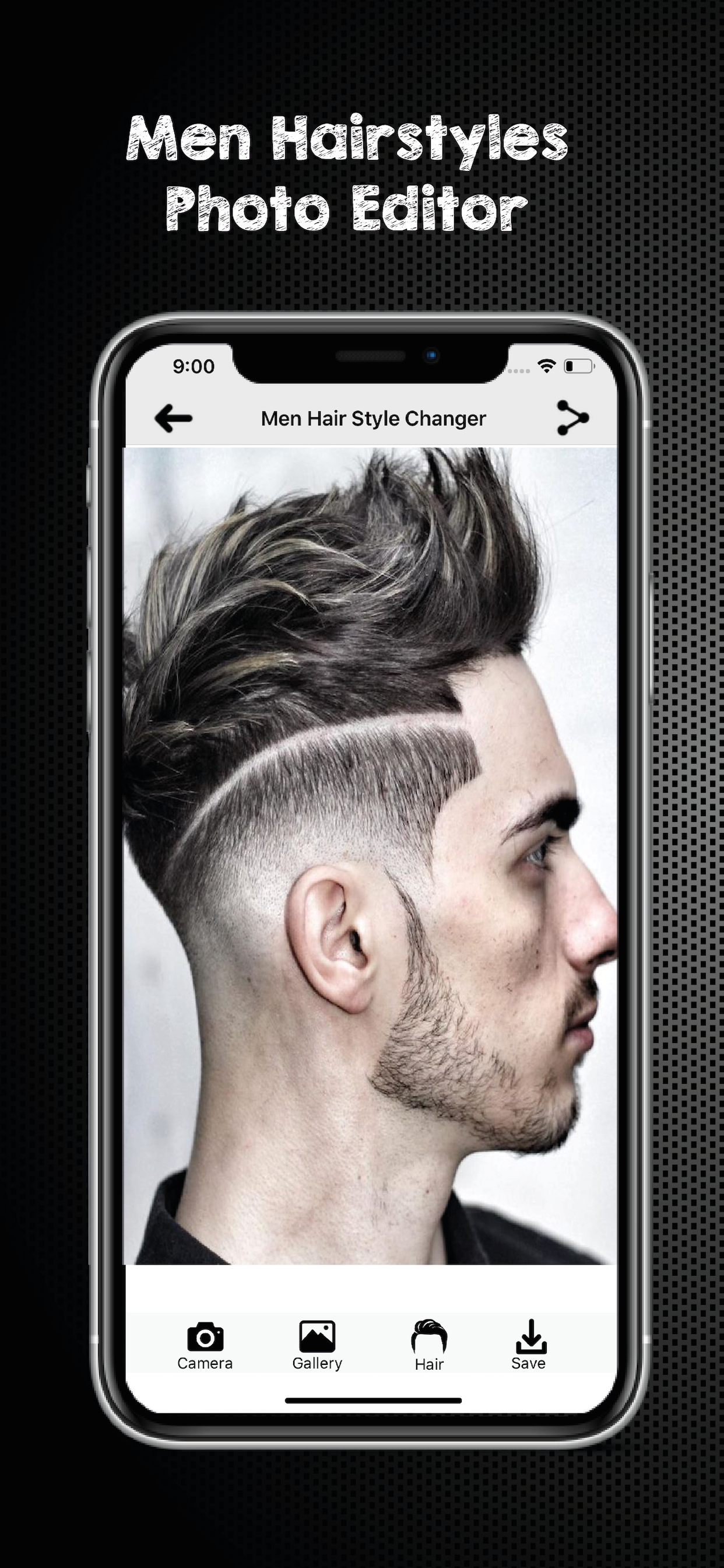 Man Hairstyles Photo Editor screenshot 2