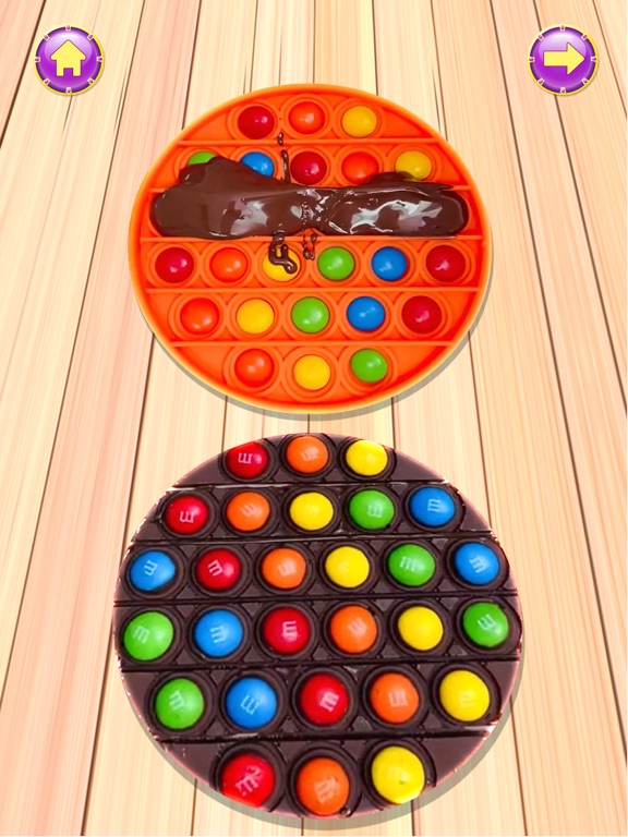 Chocolate Pop It DIY Games screenshot 2