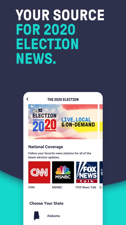 TuneIn Radio: Live News, Music screenshot-0