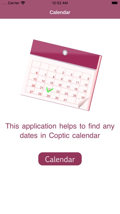 Persian and Coptic calendar