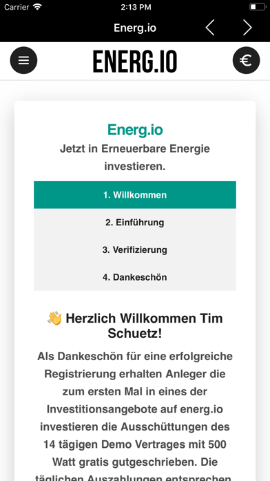 Energio screenshot 2