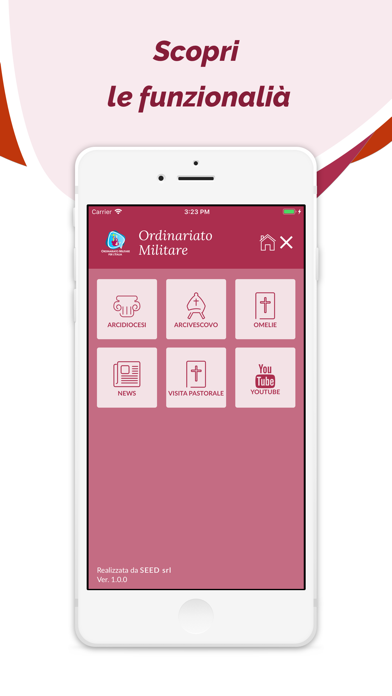 Ordinariato Militare Screenshot