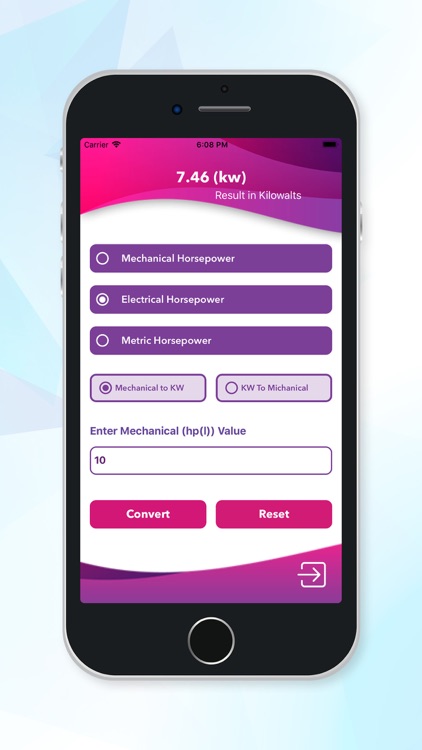 Horsepower to kilowatts screenshot-4
