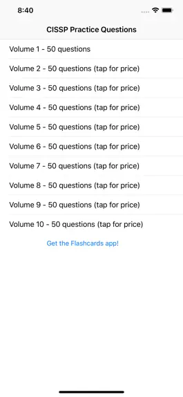 Game screenshot CISSP Practice Questions mod apk