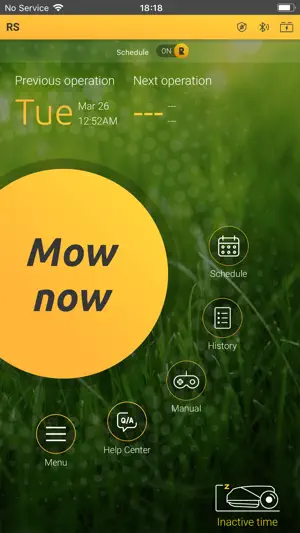 Robomow App 2.0 screenshot 2